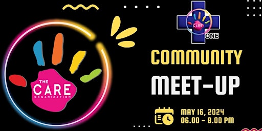 Imagem principal do evento CARE +1 Community Meet Up