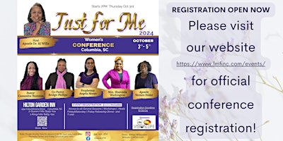 Just for Me Women's Conference primary image
