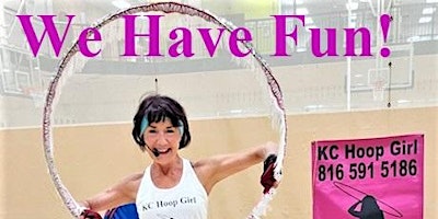 Imagem principal do evento Free  Hula Hooping Fitness Class.  Hoops included.  Friday 5/10/24   4-5pm