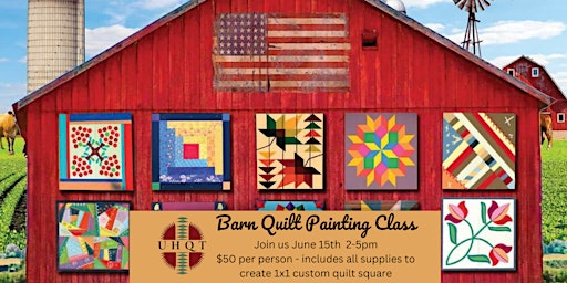 Imagem principal do evento Barn Quilt Painting Class