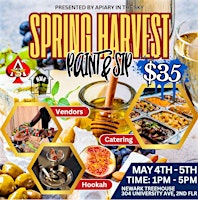 Hauptbild für Newark Paint & Sip: Spring Harvest Edition