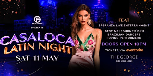 Primaire afbeelding van Casaloca Latin Night | The George on Collins