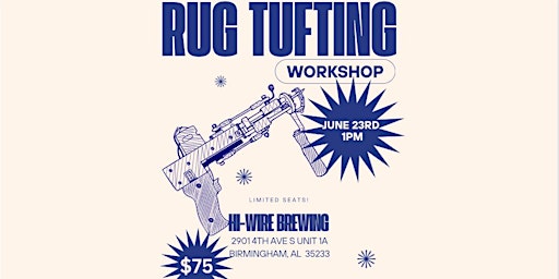 Imagem principal de Tap into Tufting: Rug Tufting Workshop