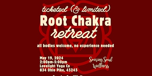 Root Chakra Retreat (ticketed & limited)  primärbild