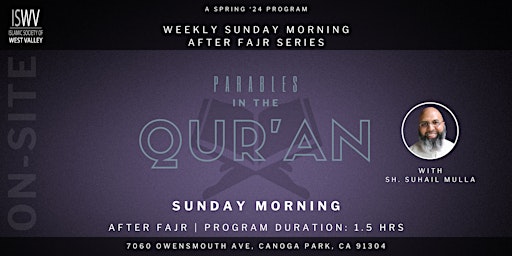 Imagem principal de ISWV: Parables in the Qur'an