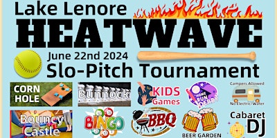 Lake Lenore Heatwave 2024 | Slo-Pitch | Supper | Cabaret primary image