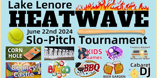 Lake Lenore Heatwave 2024 | Slo-Pitch | Supper | Cabaret primary image