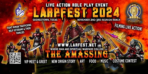 Imagem principal do evento LARPFest: The Amassing