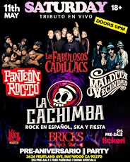 PANTEON ROCOCO\\FABULOSOS CADILLCAS\\MALDITA VECINDAD.. Live Tribute Night!