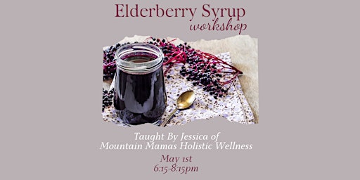 Primaire afbeelding van Elderberry Syrup Workshop