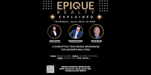 A Disruptive Brokerage For Modern Realtors® - Epique Realty Overview primary image