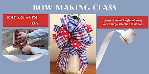 Imagen principal de Bow Making Class