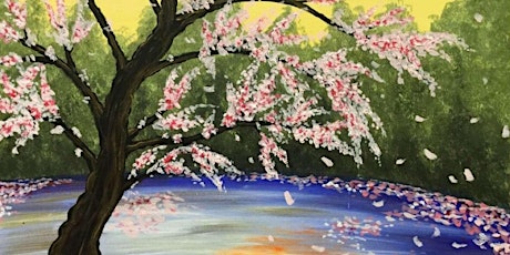 Zen Blossoms at Dusk - Paint and Sip by Classpop!™