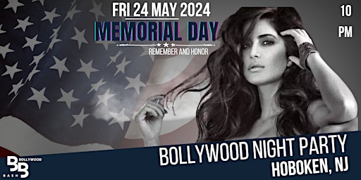 Image principale de Memorial Day Weekend Bollywood Night in Hoboken, NJ