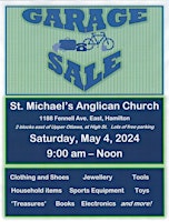 Imagem principal do evento Garage Sale at St. Michael's Anglican