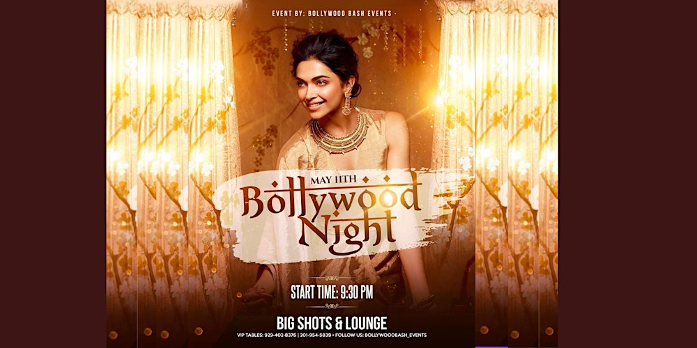 Bollywood Night Party @ BIGSHOTS in Iselin, NJ Tickets, Saturday, May 11, 2024 at 9:30 p.m.