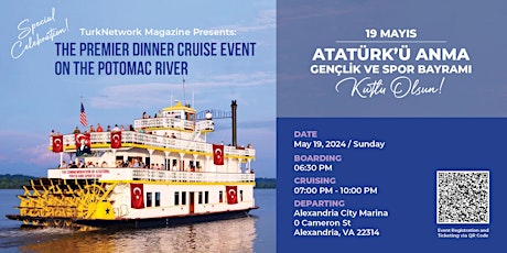 The Premier Dinner Cruise Event  on the Potomac River