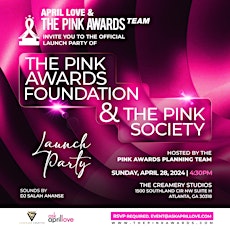 The Official Launch | The Pink Awards Foundation & Pink Society