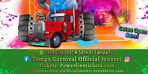 Hauptbild für Tampa Official Carnival J'ouvert 2024