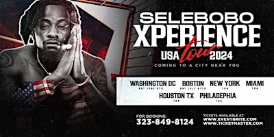 Primaire afbeelding van Selebobo XPERIENCE Tour USA (Dc/Maryland)2024