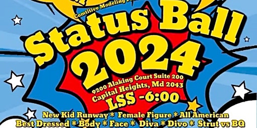 Image principale de The Competitive Modeling Federation presents Status Ball 2024