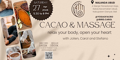 Image principale de Cacao & Massage