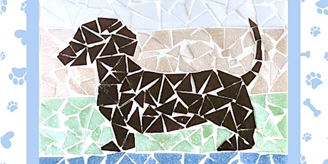 Pet Plaque Mosaic Design Workshop - May Half Term - St Albans - Herts