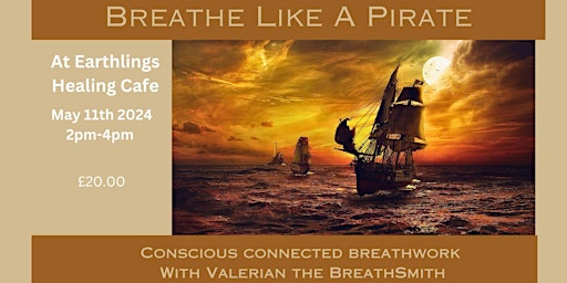 Imagem principal de Breathe Like a Pirate- Conscious Connected Breathwork with Valerian