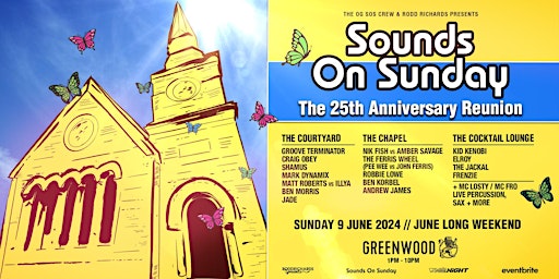 Imagem principal do evento Sounds on Sunday Reunion