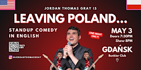 Gdańsk • "LEAVING POLAND..." • Standup Comedy in English