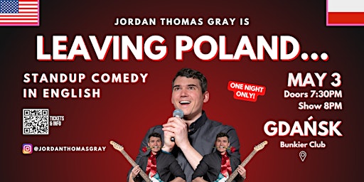 Gdańsk • "LEAVING POLAND..." • Standup Comedy in English primary image