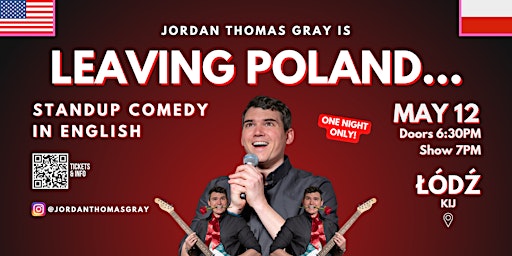 Łódż • "Leaving Poland..." • Standup Comedy in ENGLISH primary image
