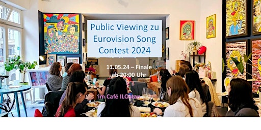 Public Viewing zu Eurovision Song Contest 2024  primärbild