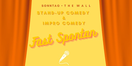 Imagen principal de Comedyshow  • 20 Uhr • Fast Spontan • in Friedrichshain