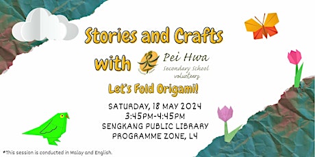 Stories and Craft with PHSS: Let's Fold Origami!