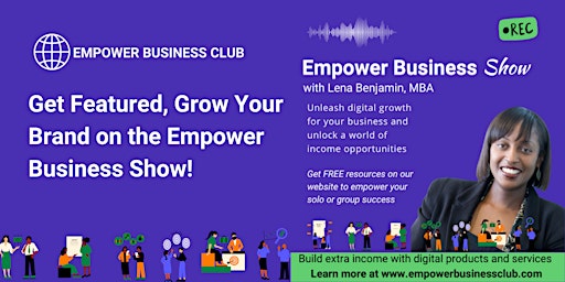 Imagem principal do evento Score Podcast Spot. Build Extra Income. Virtual Roundtable Networking Event