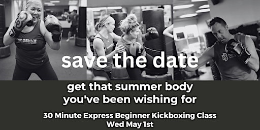 Imagem principal de 30 Minute Express Beginner Kickboxing Class