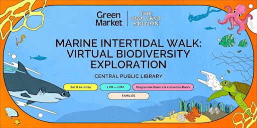 Primaire afbeelding van Marine Intertidal Walk: Virtual Biodiversity Exploration | Green Market