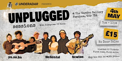 UNPLUGGED Sessions by Underadar primary image