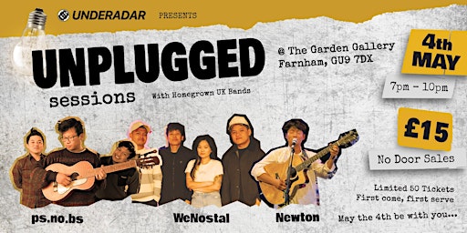 UNPLUGGED Sessions by Underadar primary image