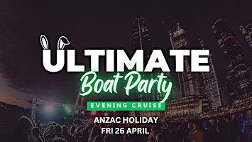 Hauptbild für The Ultimate Backpacker & International Boat Party (Evening Harbour Cruise)