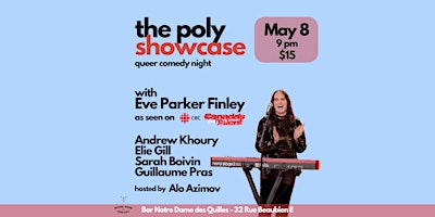 Imagen principal de The Poly Showcase - Queer comedy night featuring Eve Parker Finley