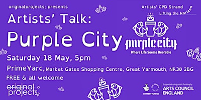 Artists' Talk - Purple City primary image