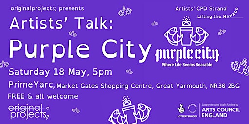 Immagine principale di Artists' Talk - Purple City 