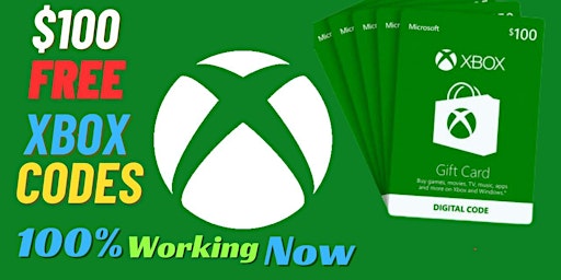 Free ^*&& XBOX GIFT CARD CODES FREE 2024 21,April 2024 @@@ primary image