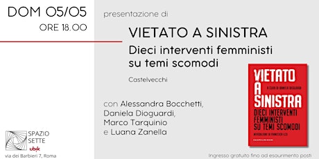 Presentazione di "Vietato a sinistra"