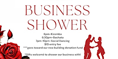 BSDC Dance Institute Business Shower! primary image