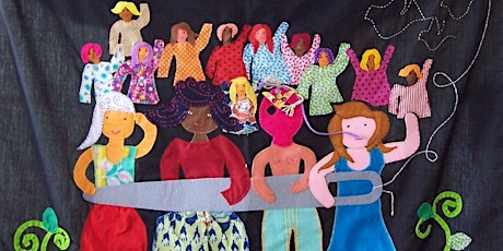 My embroidered voice arpilleras talk and craft workshop -  Wisbech Gallery