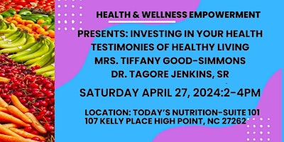 Health and Wellness Empowerment primary image