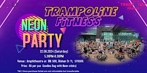 Trampoliné Fitness Neon Party primary image